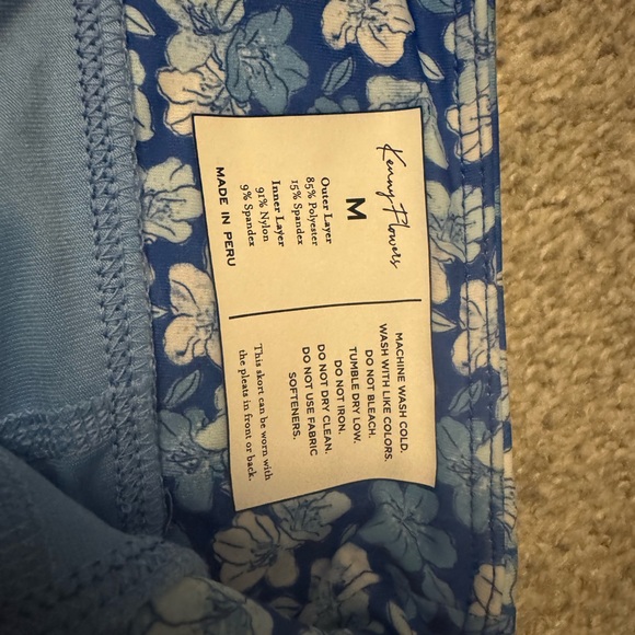 Kenny Flowers Blue and White Mini Skater Skirt - Picture 4 of 5